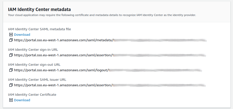 Authress SAML configuration